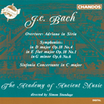 Bach J.C.: Orchestral Music