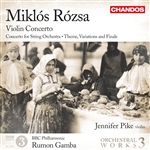 Rozsa: Orchestral Works, Volume 3