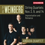 Weinberg - String Quartets, Volume 5