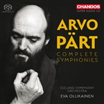 Arvo Pärt: Complete SymphoniesCHSA 5372 Arvo Pärt: Complete Symphonies