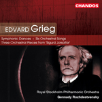 Grieg: Symphonic Dances / Six Songs / 3 Orchestral Pieces from 'Sigurd Jorsalfar'