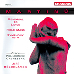 Martinu: Field Mass · Lidice · Symphony No. 4