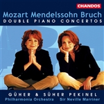 Mozart/ Mendelssohn/Bruch: Concertos for Two Pianos